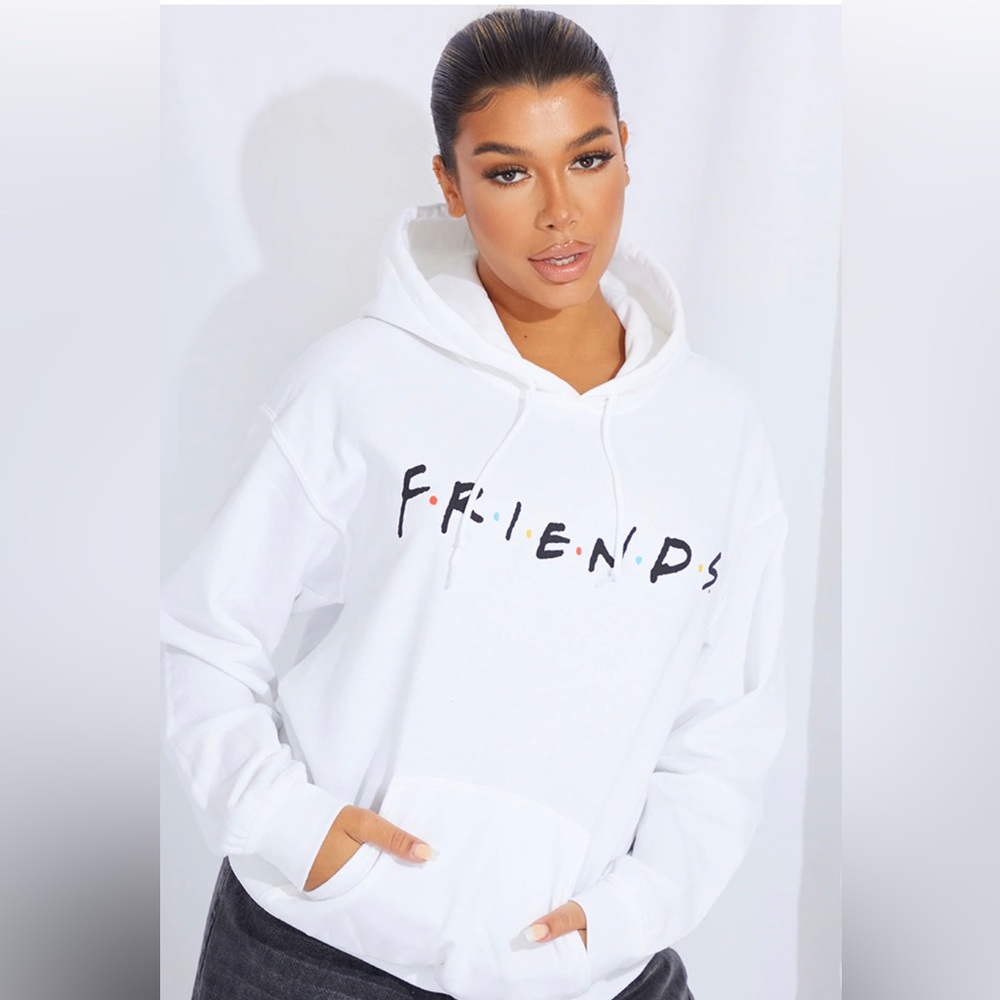 FRIENDS white hoodie